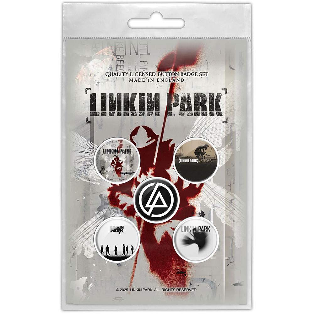 Linkin Park - Hybrid Theory Bouton broche - Multicolore